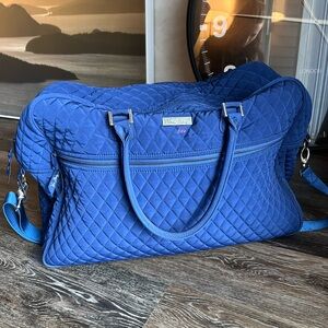 Vera Bradley Weekender Bag - blue